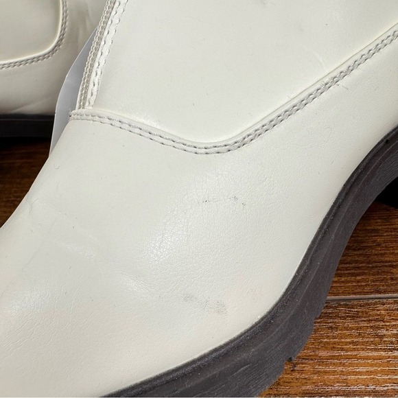 Totes waterproof faux fur lined winter boots Size 9 Cabincore Ivory quilted - Picture 12 of 12